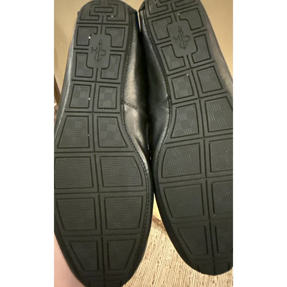 Cole Haan‎ Men 11.5 M Somerset Bit II Loafers Black Tumbled Leather $168